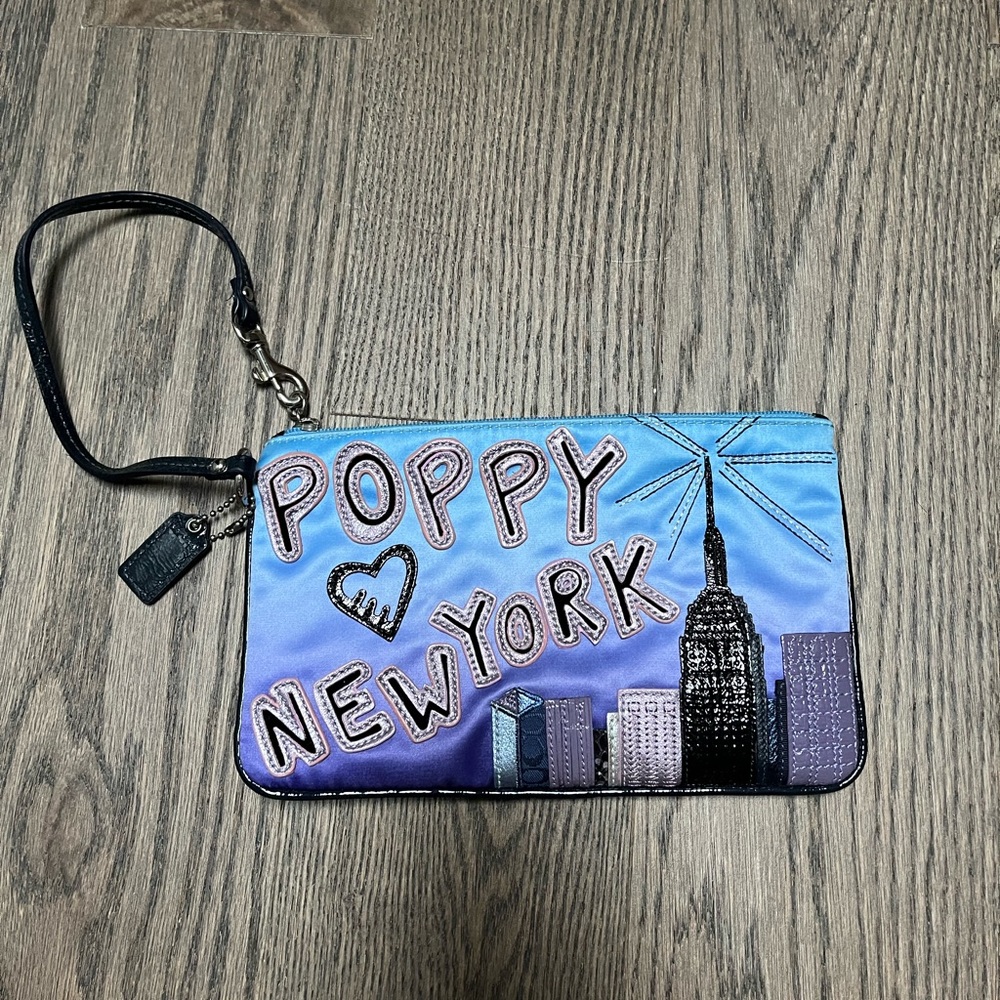 Vintage Coach Wristlet